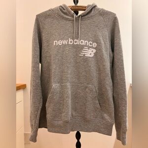 New Balance Heather Gray Hoodie